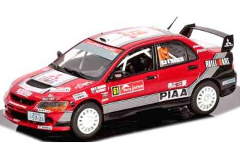 VITESSE MITSUBISHI - LANCER EVO IX N 61 WINNER RALLY JAPAN GROUP N 2007 K.TAGUCHI - M.STACEY